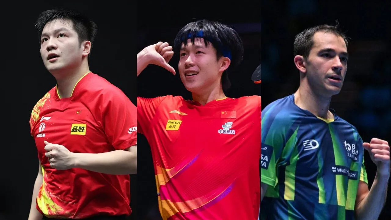 Bảng xếp hạng bóng bàn nam thế giới