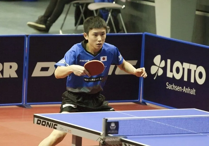 Vận động viên Nhật Bản Tomokazu Harimoto giữ vị trí thứ 4