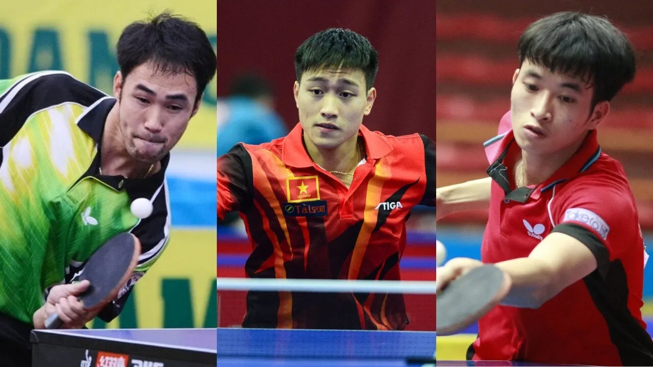 bảng xếp hạng bóng bàn việt nam nam nữ