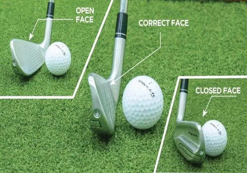 Cách đặt mặt gậy golf ảnh hưởng đến quỹ đạo của cú đánh