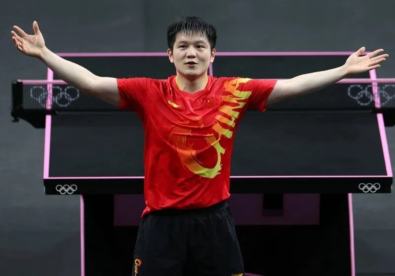 Fan Zhendong nổi tiếng với phong cách chơi tấn công vượt trội